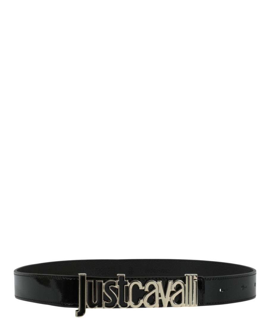 Just Cavalli Logo Plaque Belt