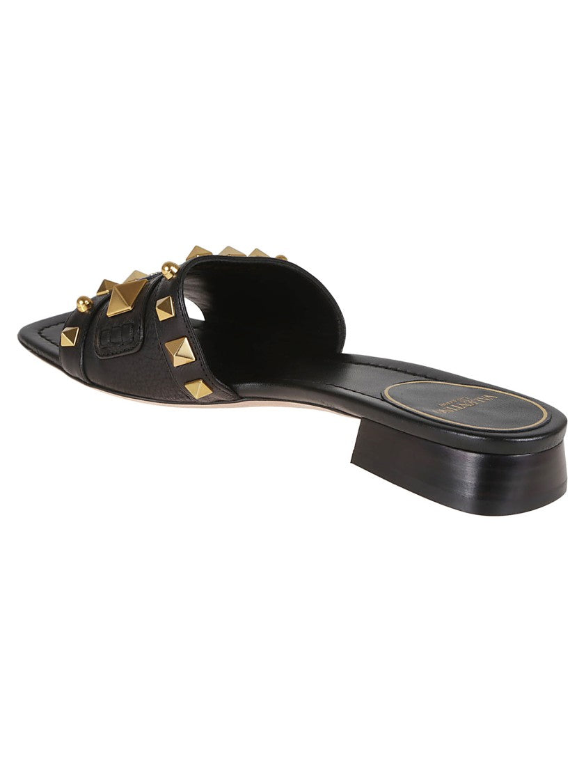 Valentino Black Vg Plaster Caster T. 20 Slide