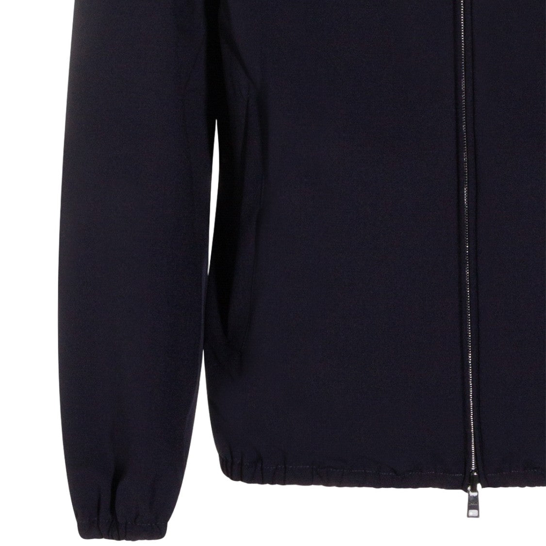 Herno Structured Silhouette Men's Jacket With Front Zipper Closure