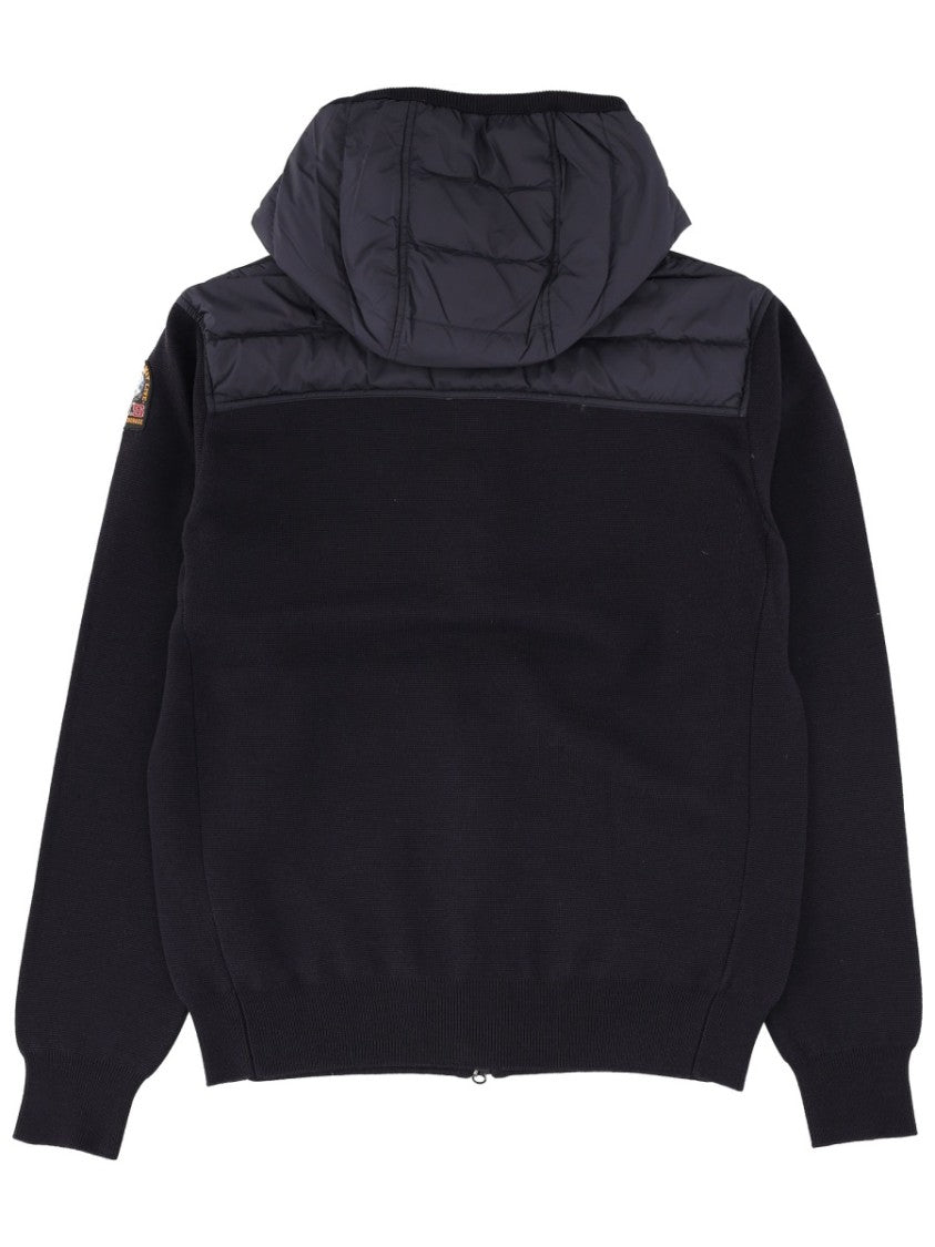 Parajumpers Grey Quilted Textured Down Jacket