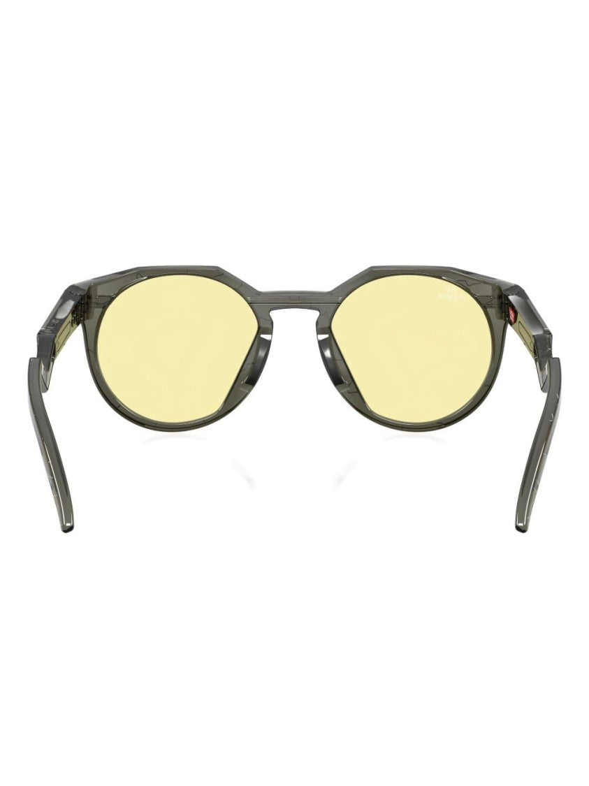 Oakley Round Frame Sunglasses With Grey Tinted Lenses
