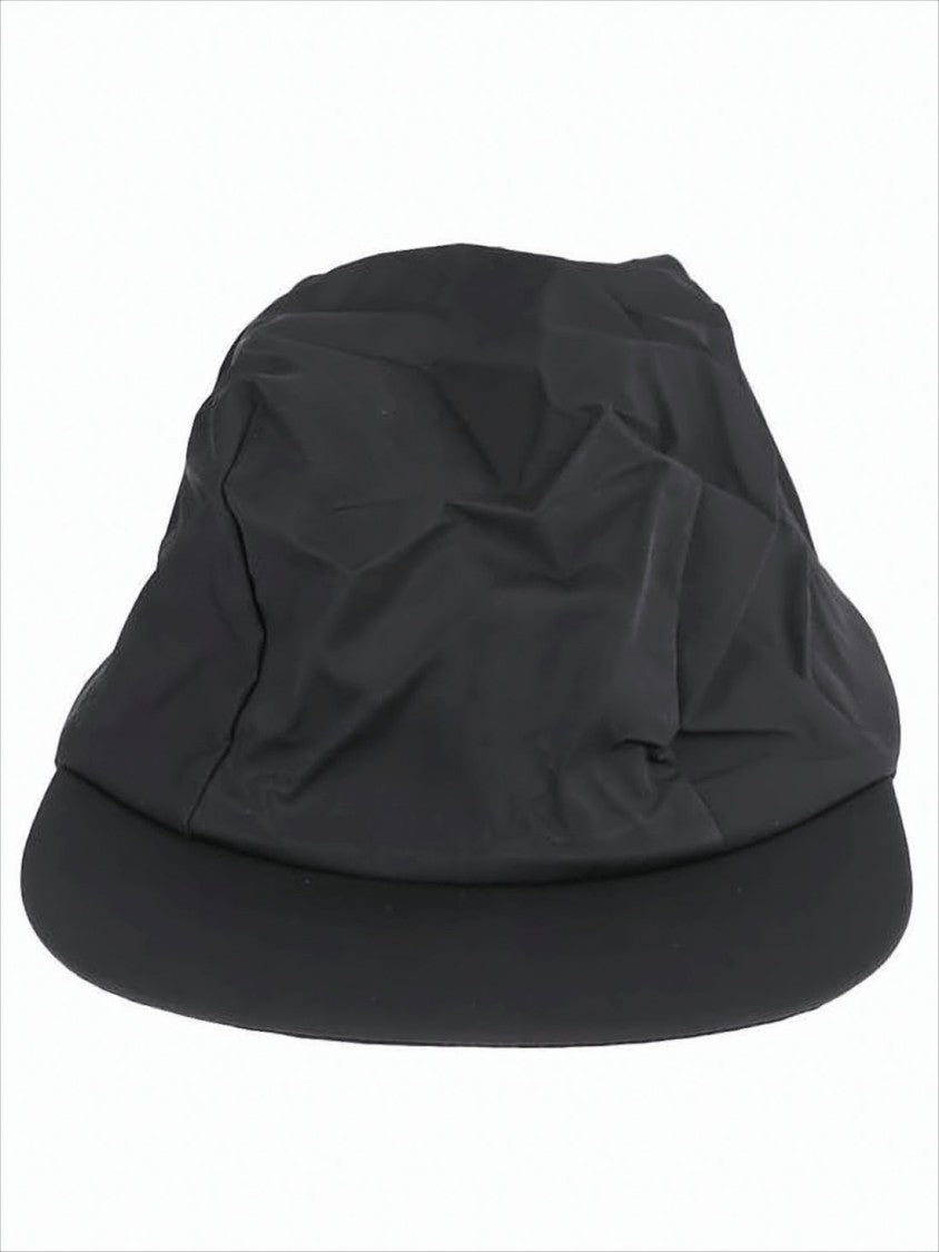Homme Plissé Issey Miyake Structured Cap With Pleated Details And Adjustable Strap