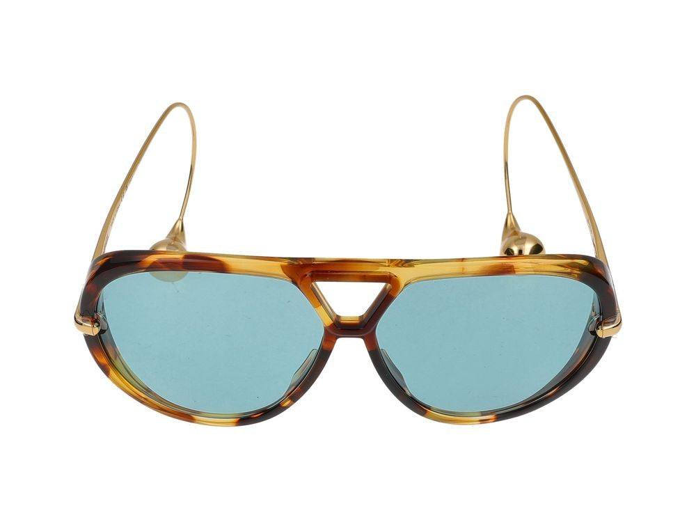 Bottega Veneta Sunglasses Bottega Veneta Bv1273s 007 Havana Gold Green 63/12/180