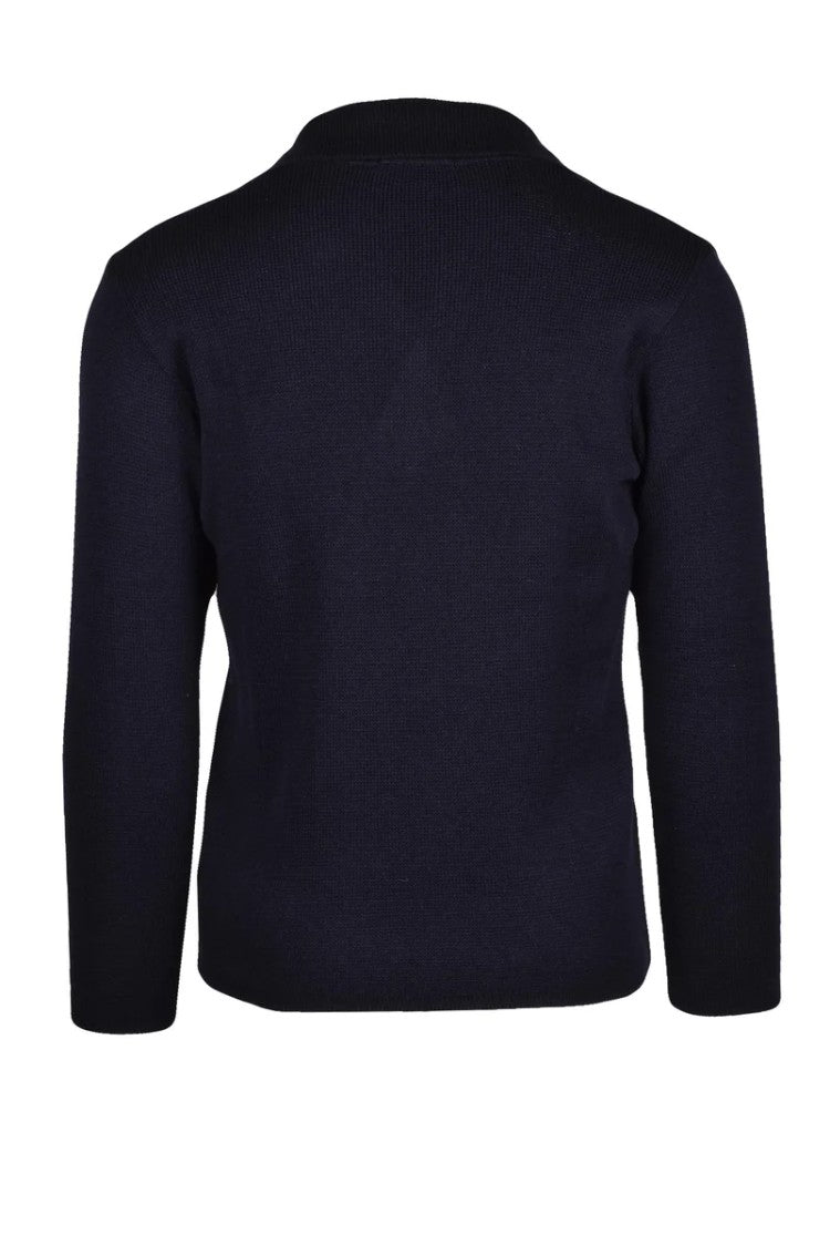 Daniele Alessandrini Knit Blazer Double-Breasted - Multicolor