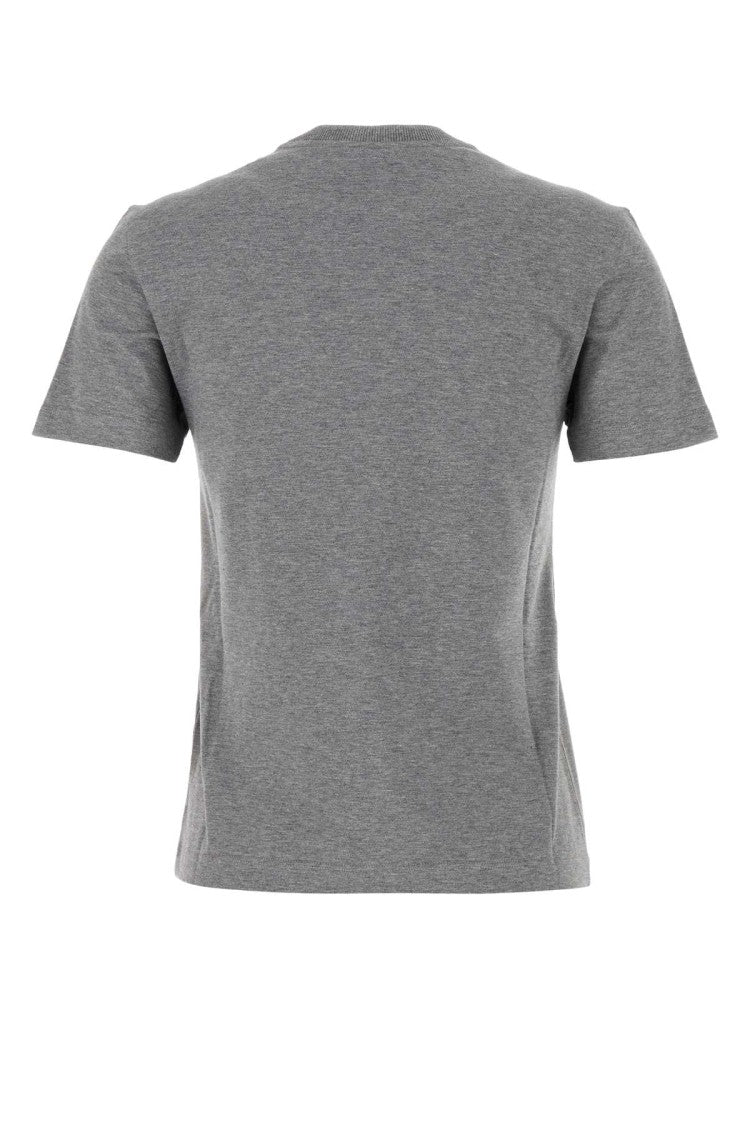 Fendi Short-Sleeved Cotton T-Shirt With Multicolored Graphic Print