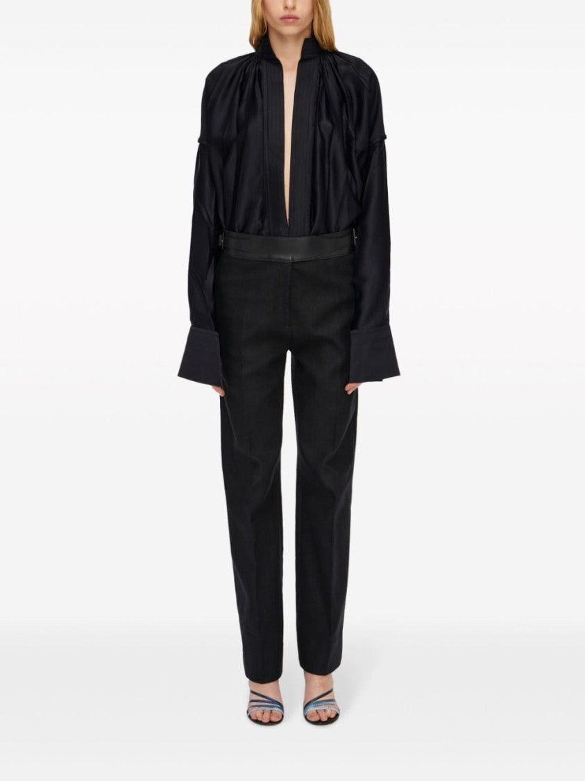 Ferragamo Crinkled Finish Top
