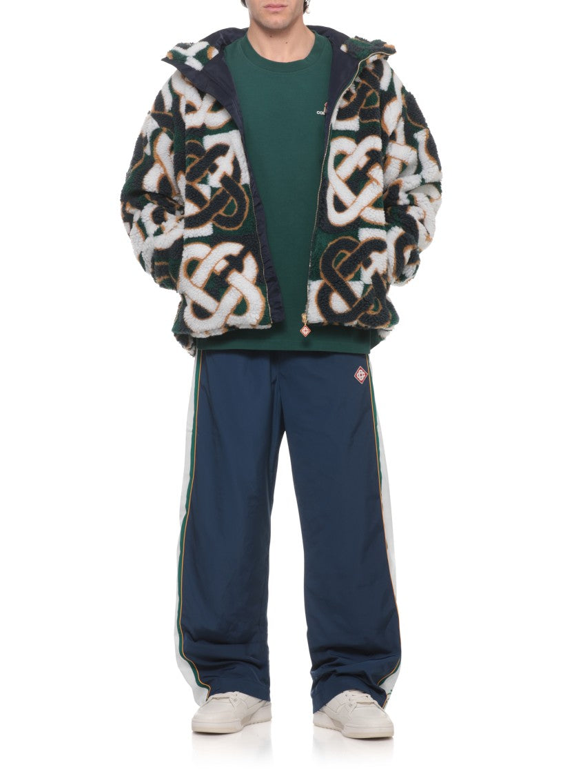 Casablanca Blue Side Bands Track Pants
