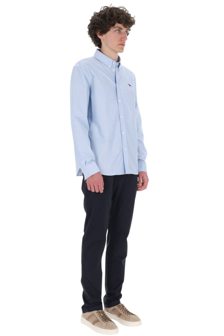 Maison Kitsuné Red Fox Oxford Button-Down Shirt