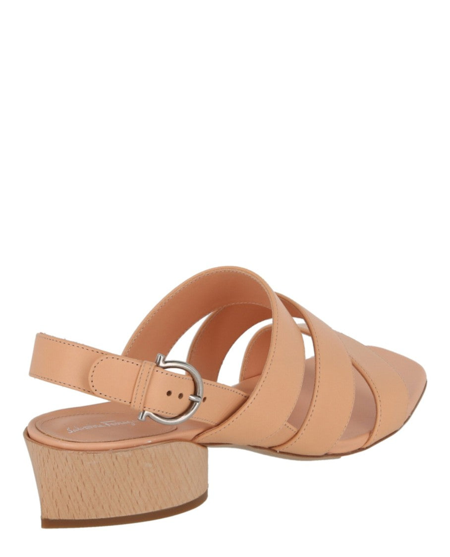 Ferragamo Trezze Heel Sandals