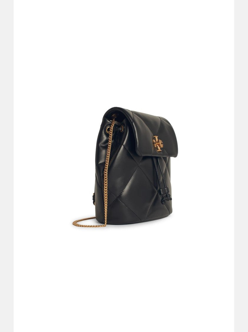 Tory Burch 'Kira' Black Leather Backpack