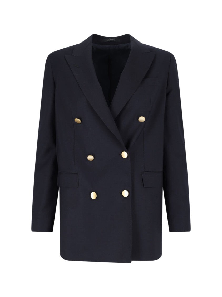 Tagliatore "Jasmine" Double-Breasted Blazer, Made Exclusively