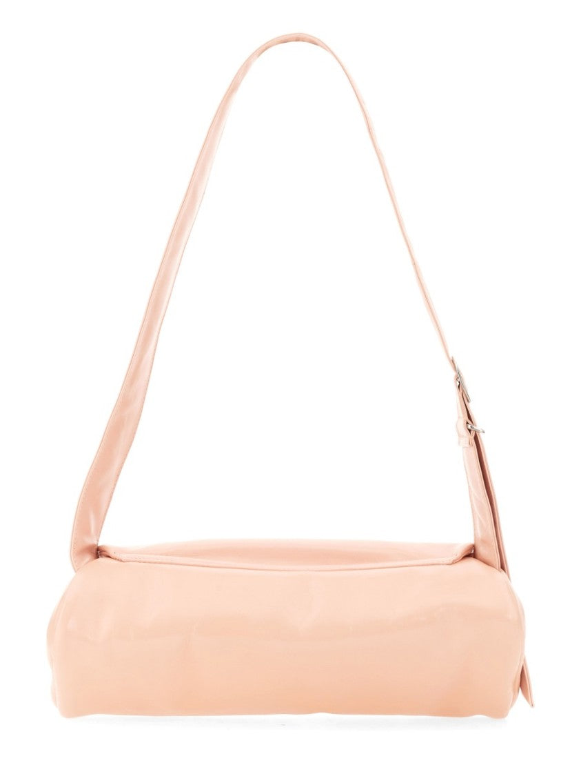 Jil Sander Soft Structured Leather"Cannoli" Shoulder Bag
