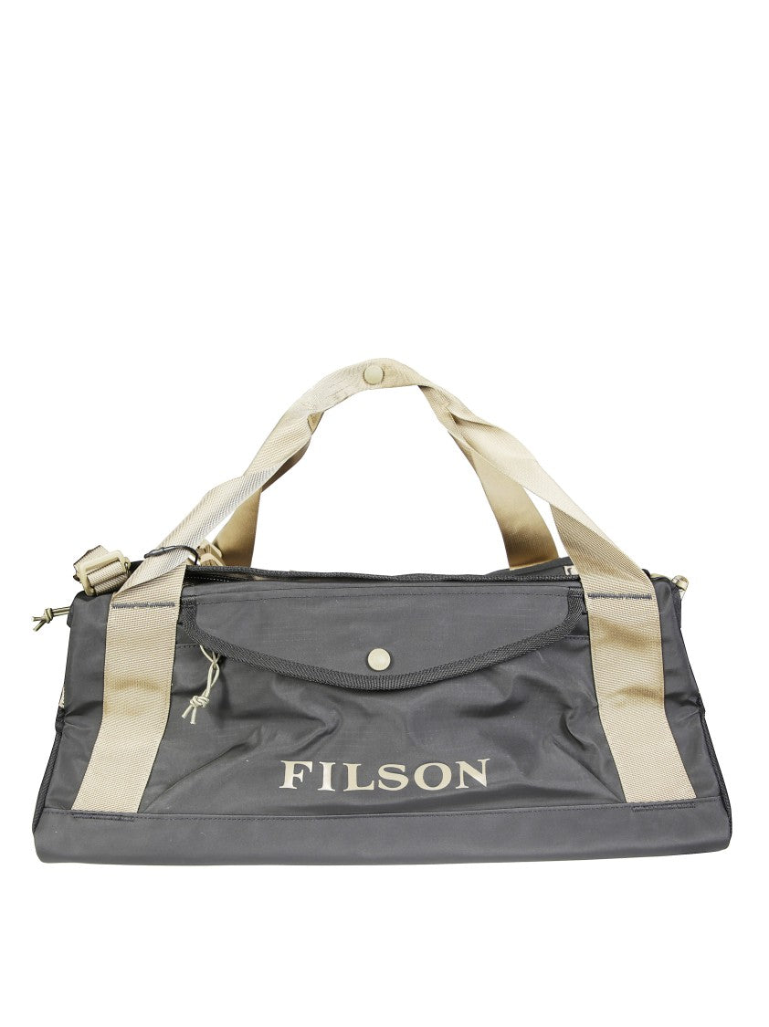 Filson Sturdy Rectangular Duffel Bag With Dual Handles And Adjustable Strap