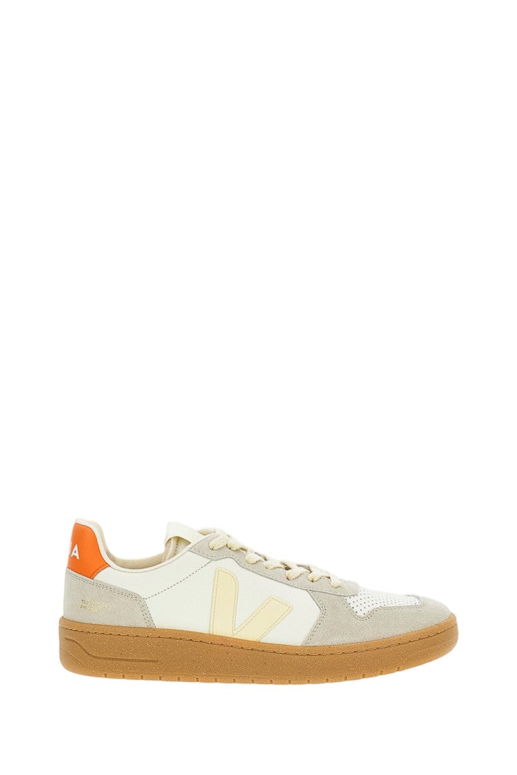 Veja White V82 Leather Sneakers