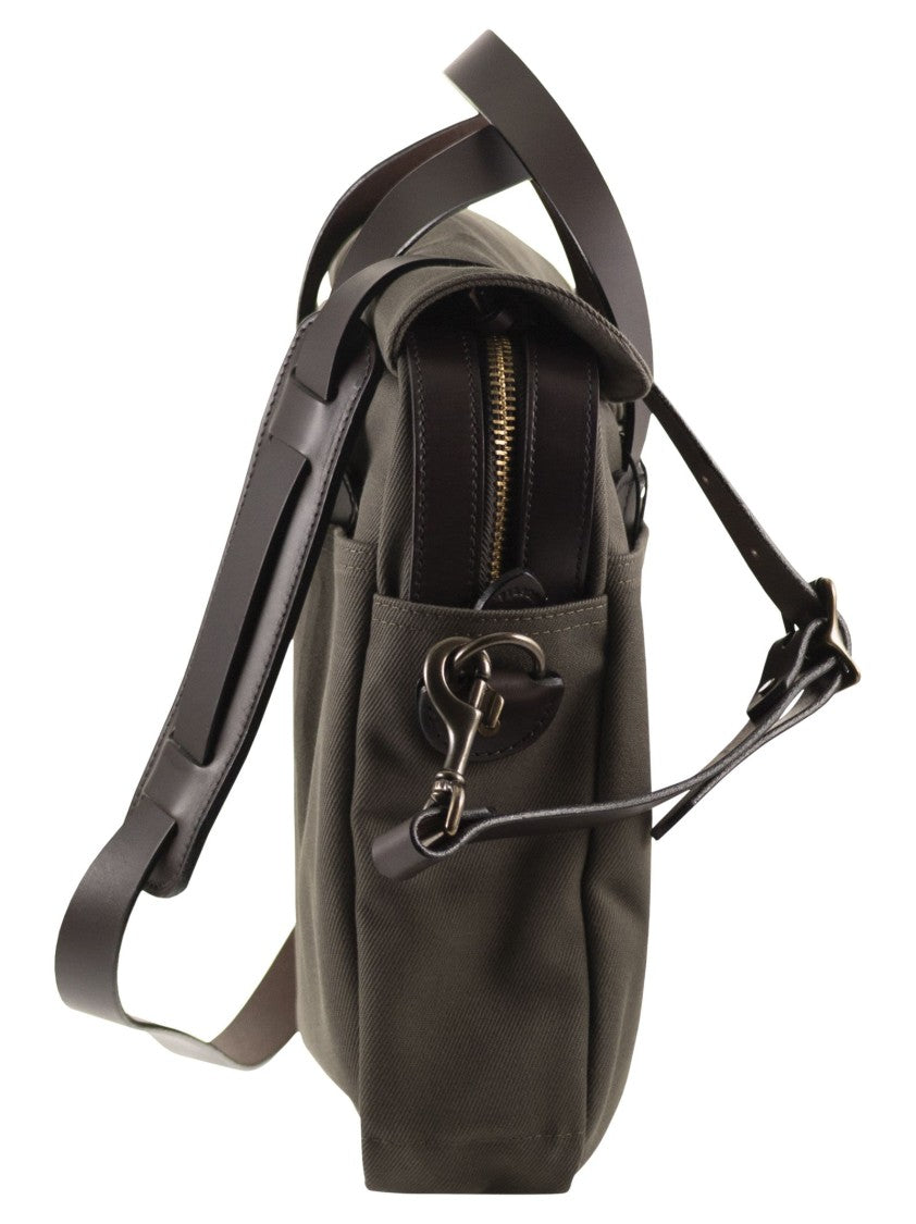 Filson Original Briefcase - Fabric And Leather Bag