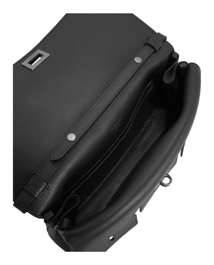 Balenciaga Bel Air Small Leather Clutch Bag