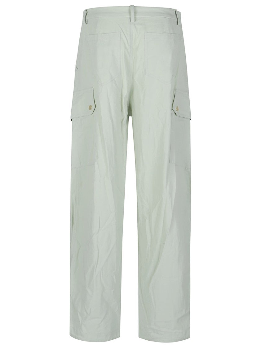 Pinko Rosalin Straight Leg Cotton Pants