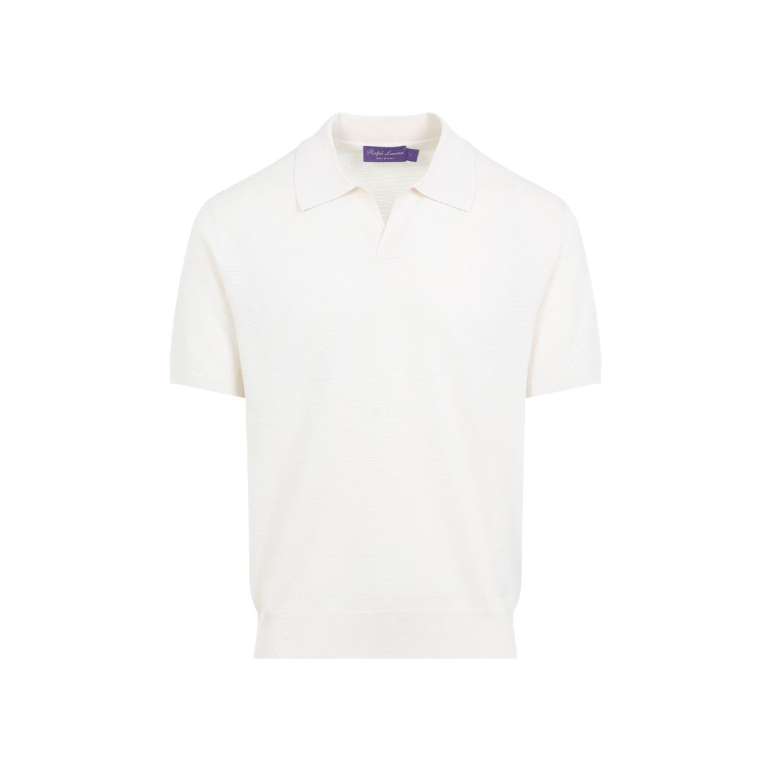 Ralph Lauren X Purple Label Johnny Cream Cotton Polo