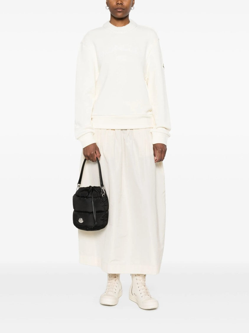 Moncler Black Caradoc Quilted Bucket Bag
