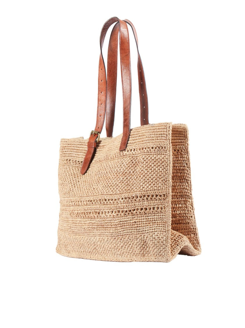 Ibeliv Nomade Woven Raffia Tote Bag