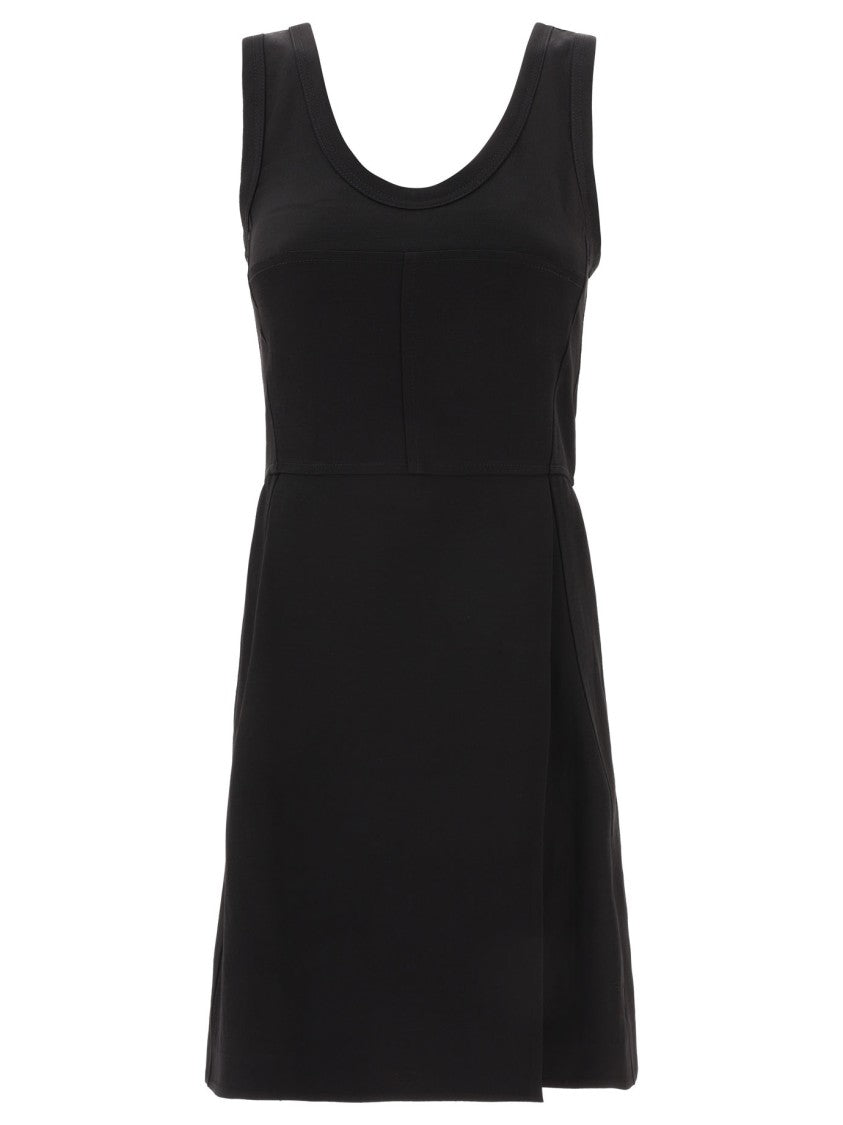 Jil Sander Scoop Neck Mini Dress
