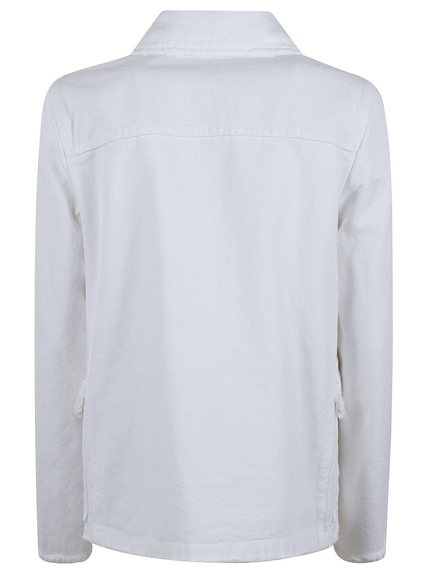 Fay Cotton Casual Jacket With Unique Fastening System