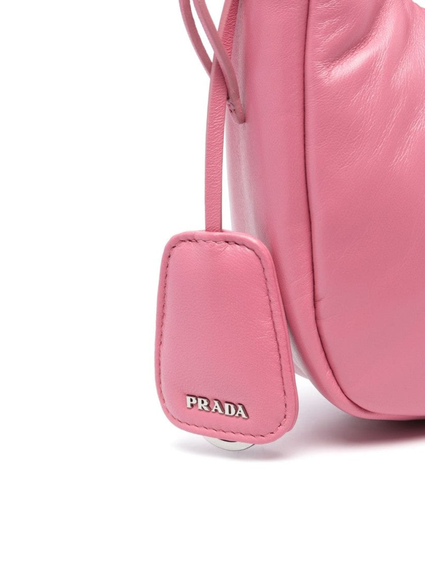 Prada Mini Padded Leather Shoulder Bag