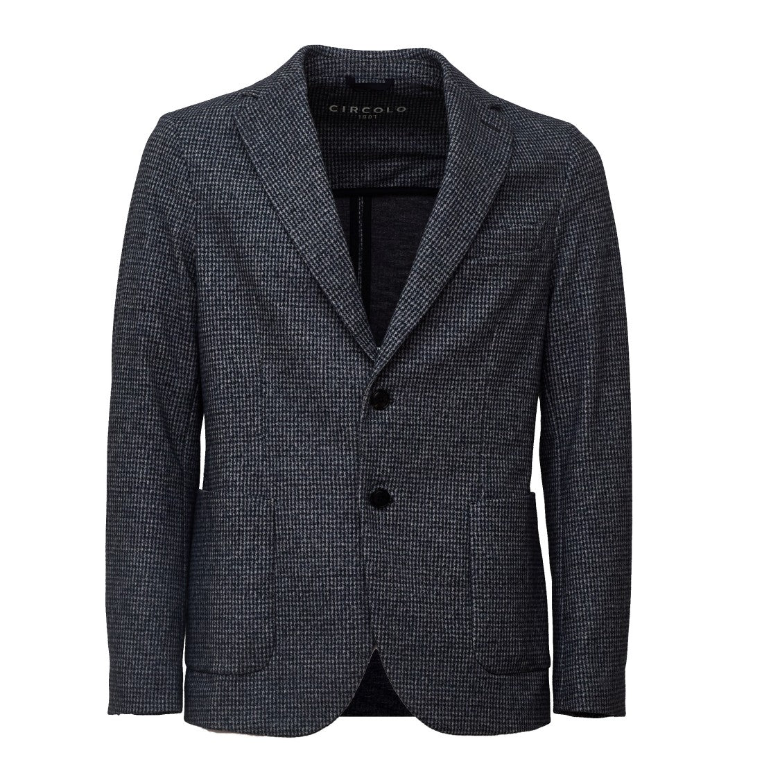 Circolo 1901 Micro Special Print Stretch Jersey Blazer