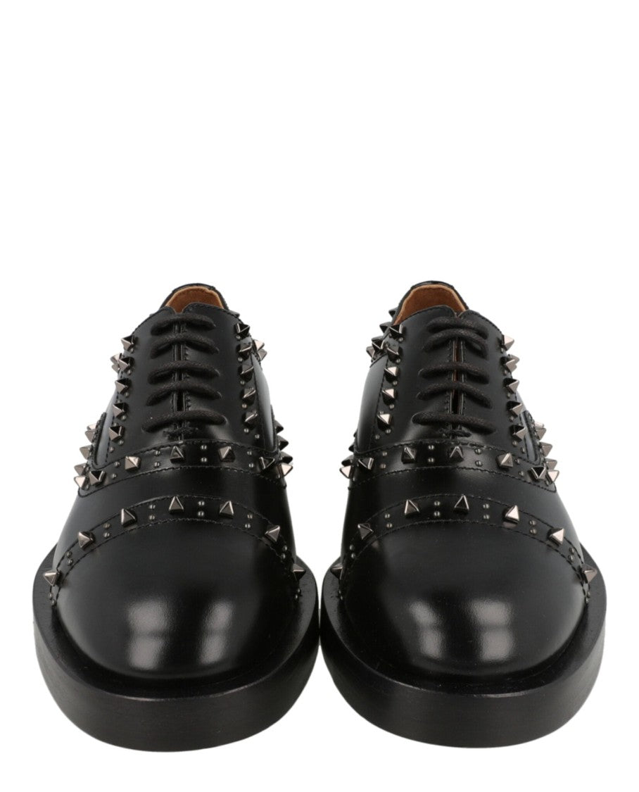 Valentino Gentleglam Studded Wingtip Oxfords