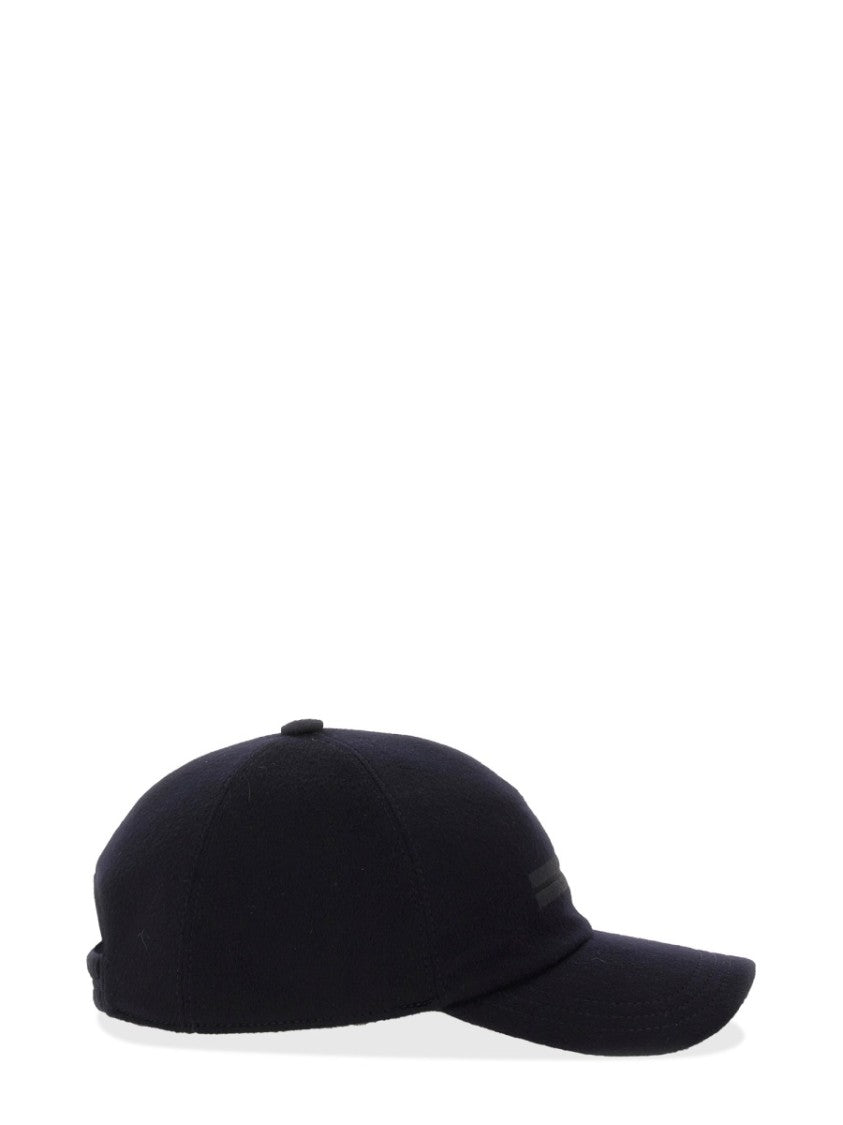 Zegna Structured Cashmere Baseball Hat