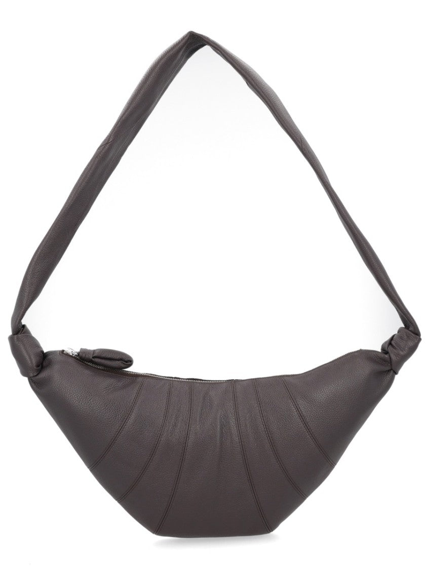 Lemaire Medium Crescent-Shaped Leather Shoulder Bag