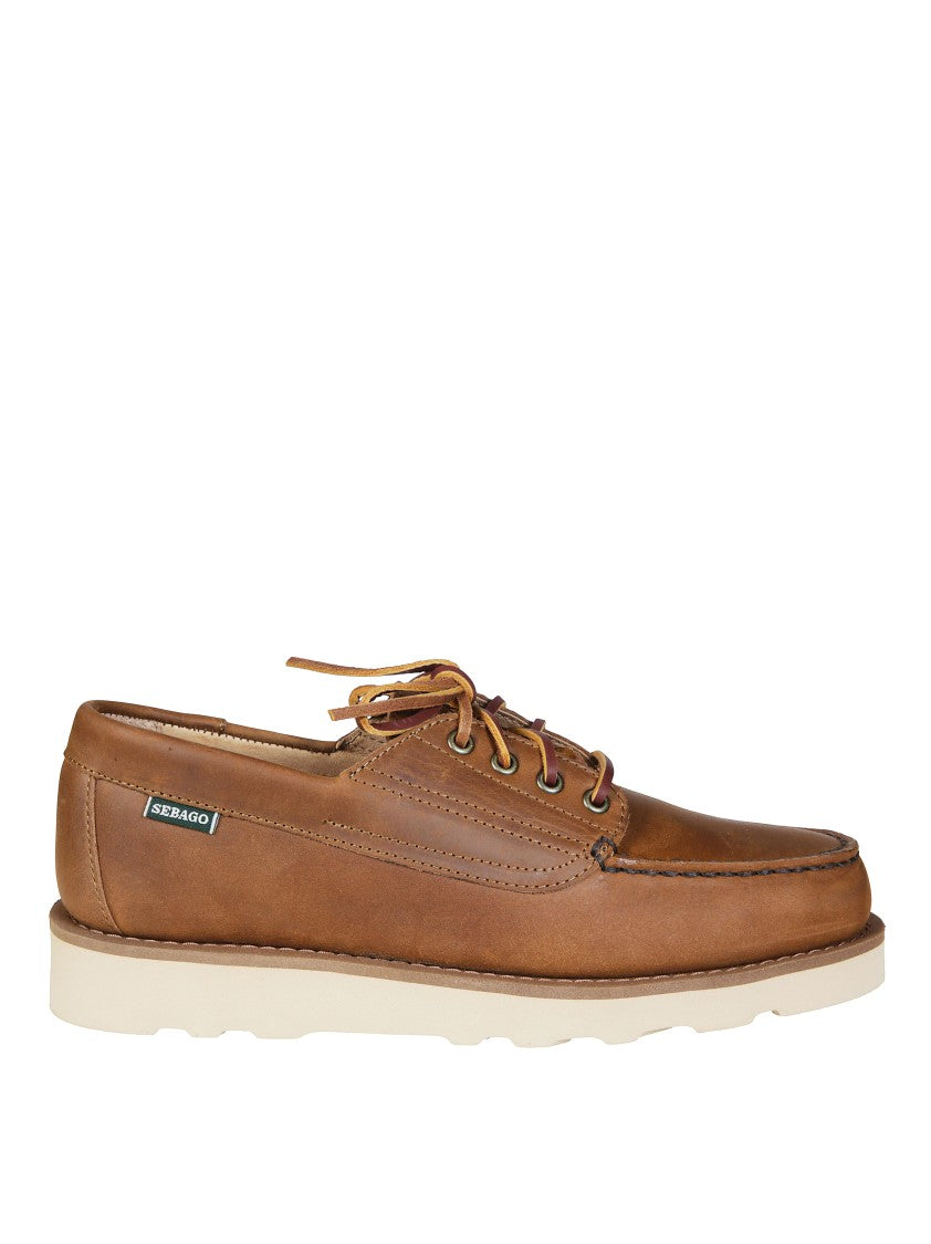 Sebago Classic Brown Leather Boat Shoes