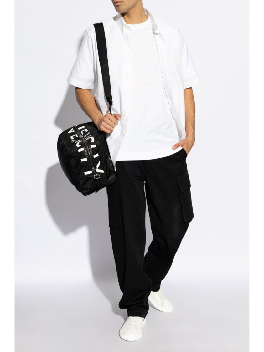 Givenchy Low-Top Sneakers In Smooth Lambskin And Suede