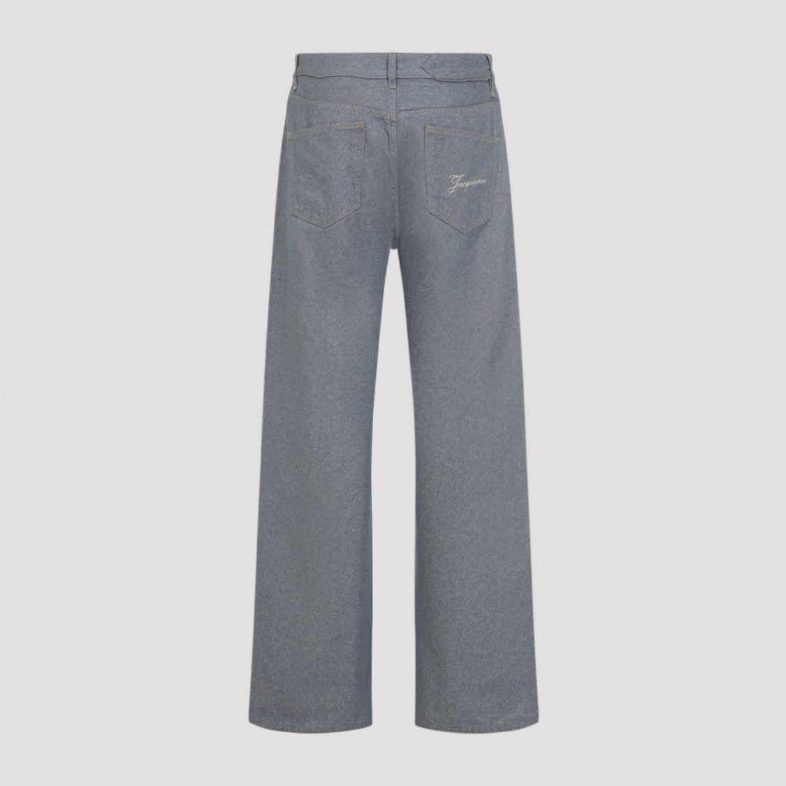 Jacquemus Le De-Nîmes Droit Blue Cotton Jeans