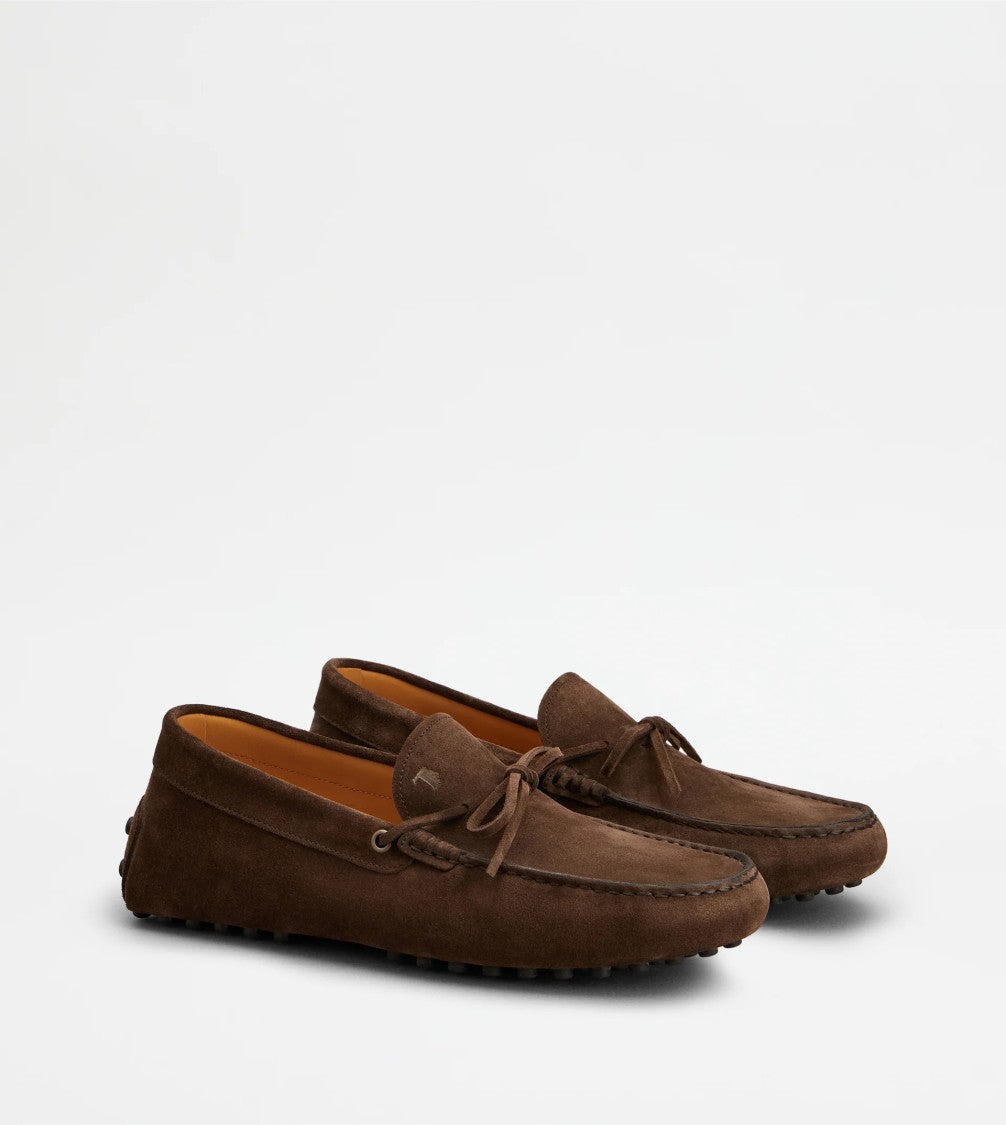 Tod's Laccetto Gommino 22L Calfskin Loafers – Brown Africa