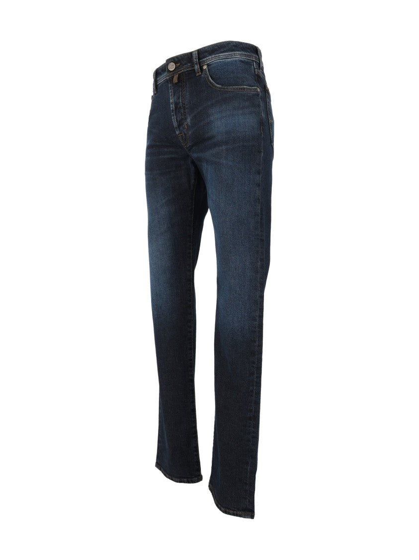 Jacob Cohen Dark Indigo Bard Slim-Fit Jeans