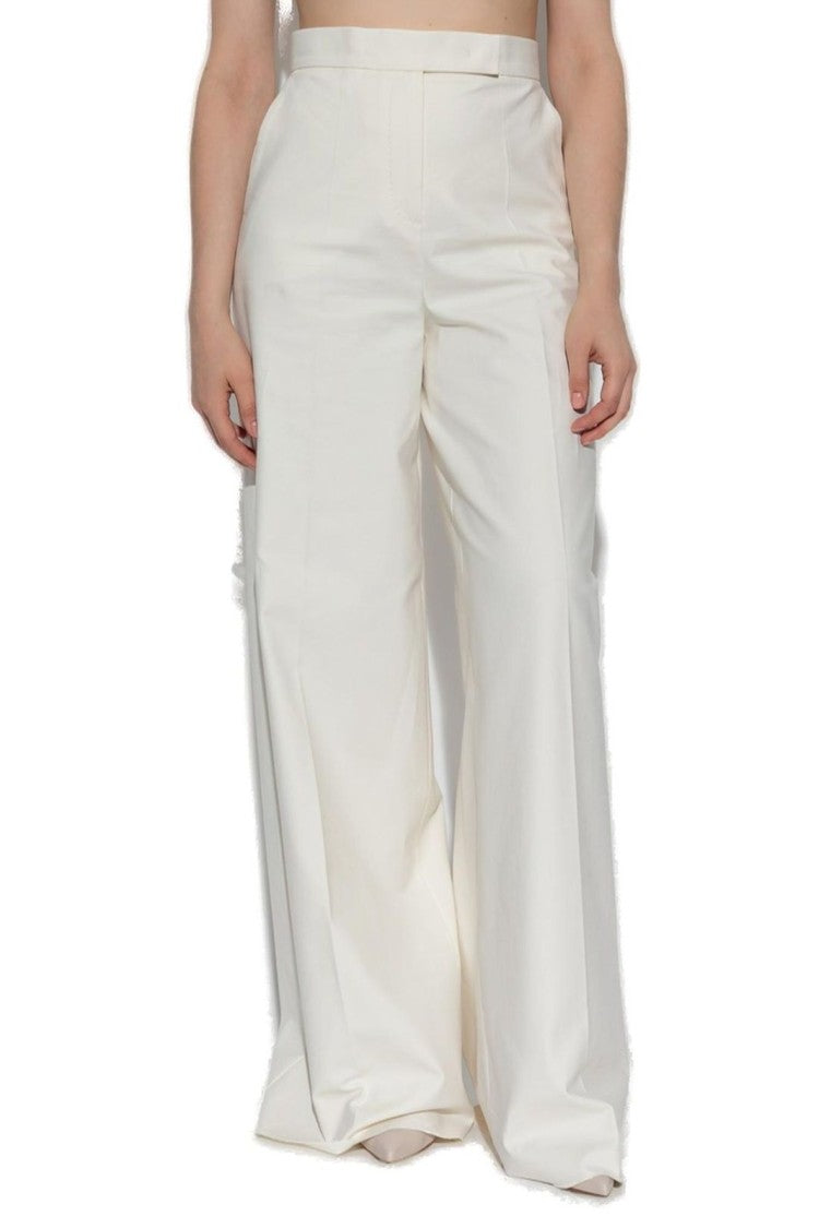 Max Mara Tailored Wide-Leg Trousers With High Waist