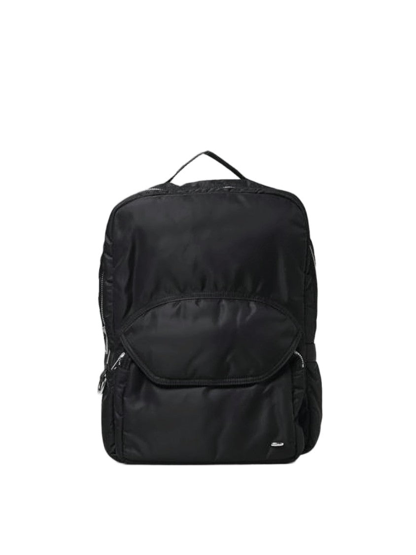 Our Legacy Black Polyamide Backpack With Subtle Logo