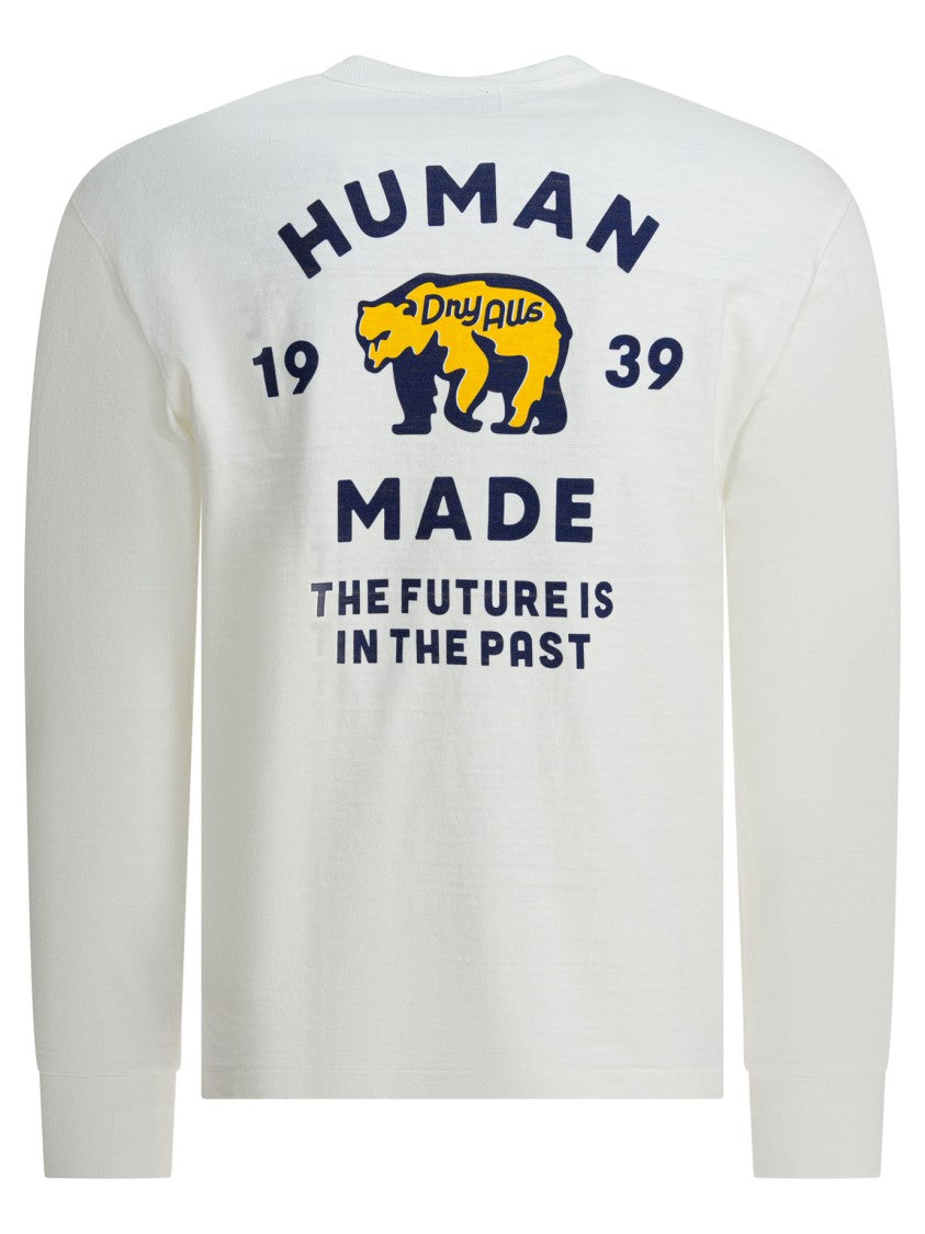 Human Made "Graphic L/S" Crew-Neck T-Shirt