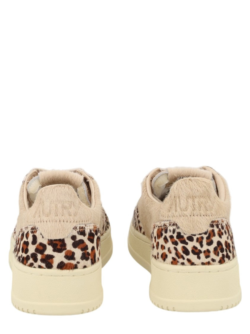 Autry Multicolour Animal Print Pony Cow Leather Sneakers