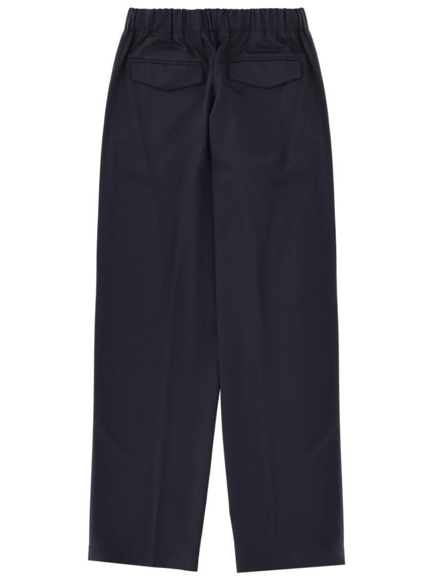 Lardini Straight-Leg Pure Virgin Wool Pants