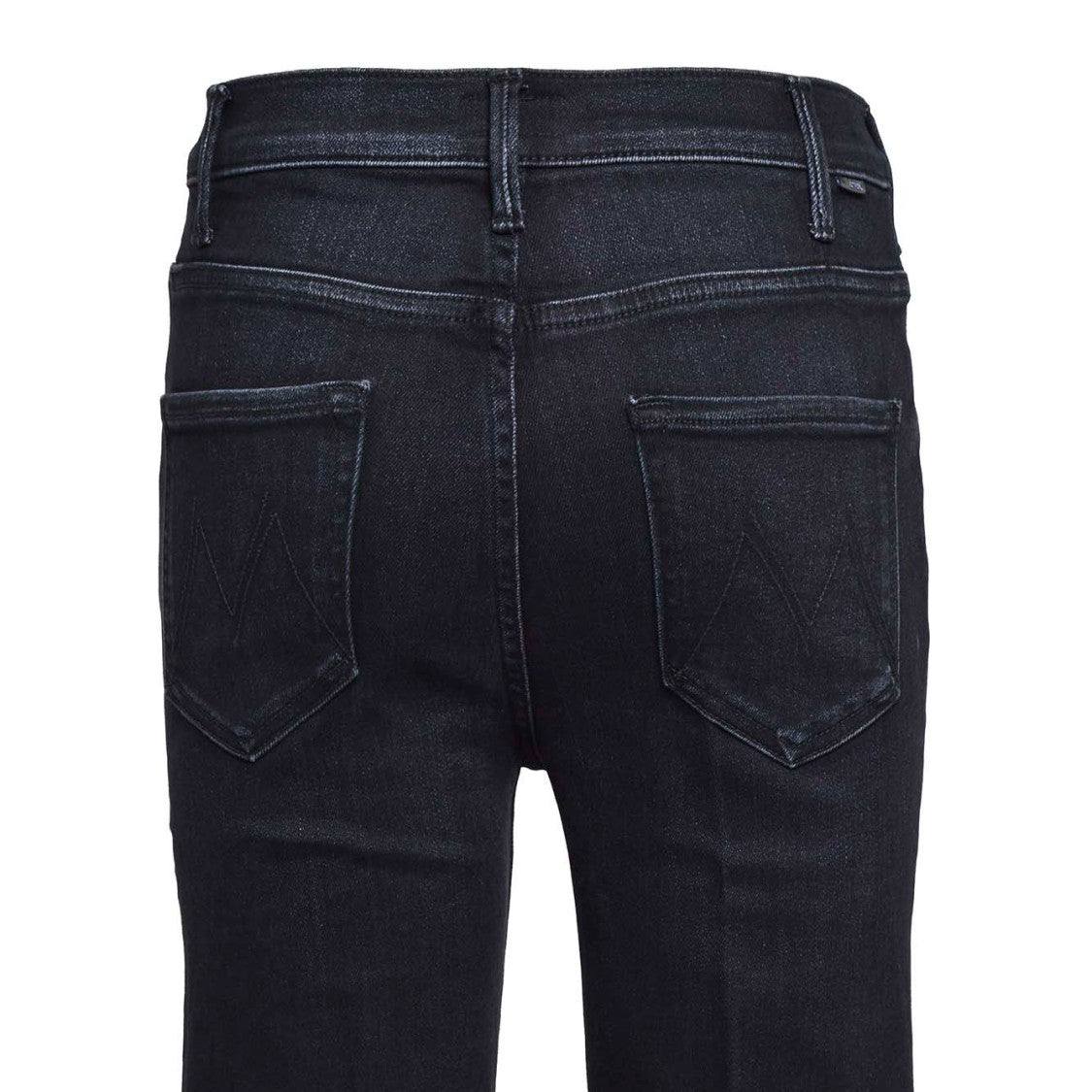 Mother Straight-Leg Denim Ankle Fray Jeans