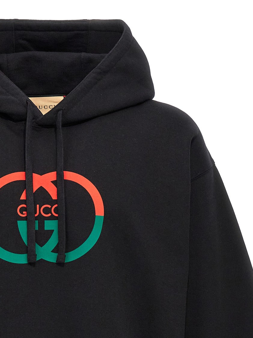 Gucci Logo Print Hoodie