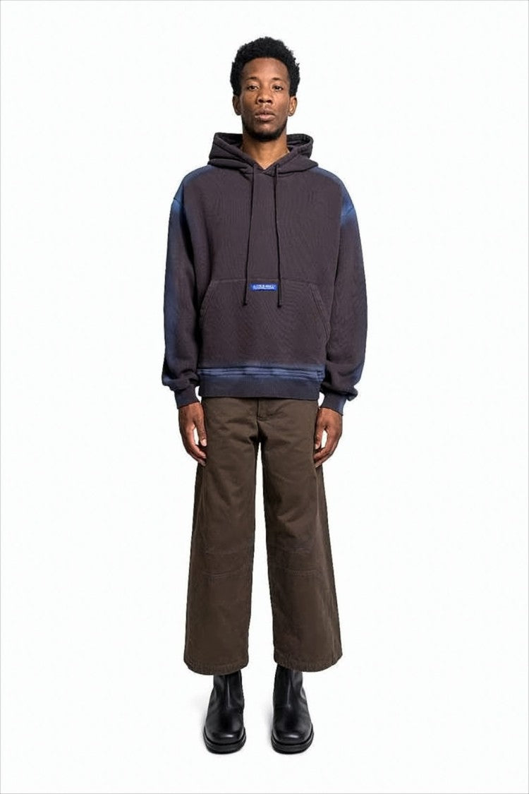 A-Cold-Wall* Gradient-Effect Cotton Hoodie With Drawstring