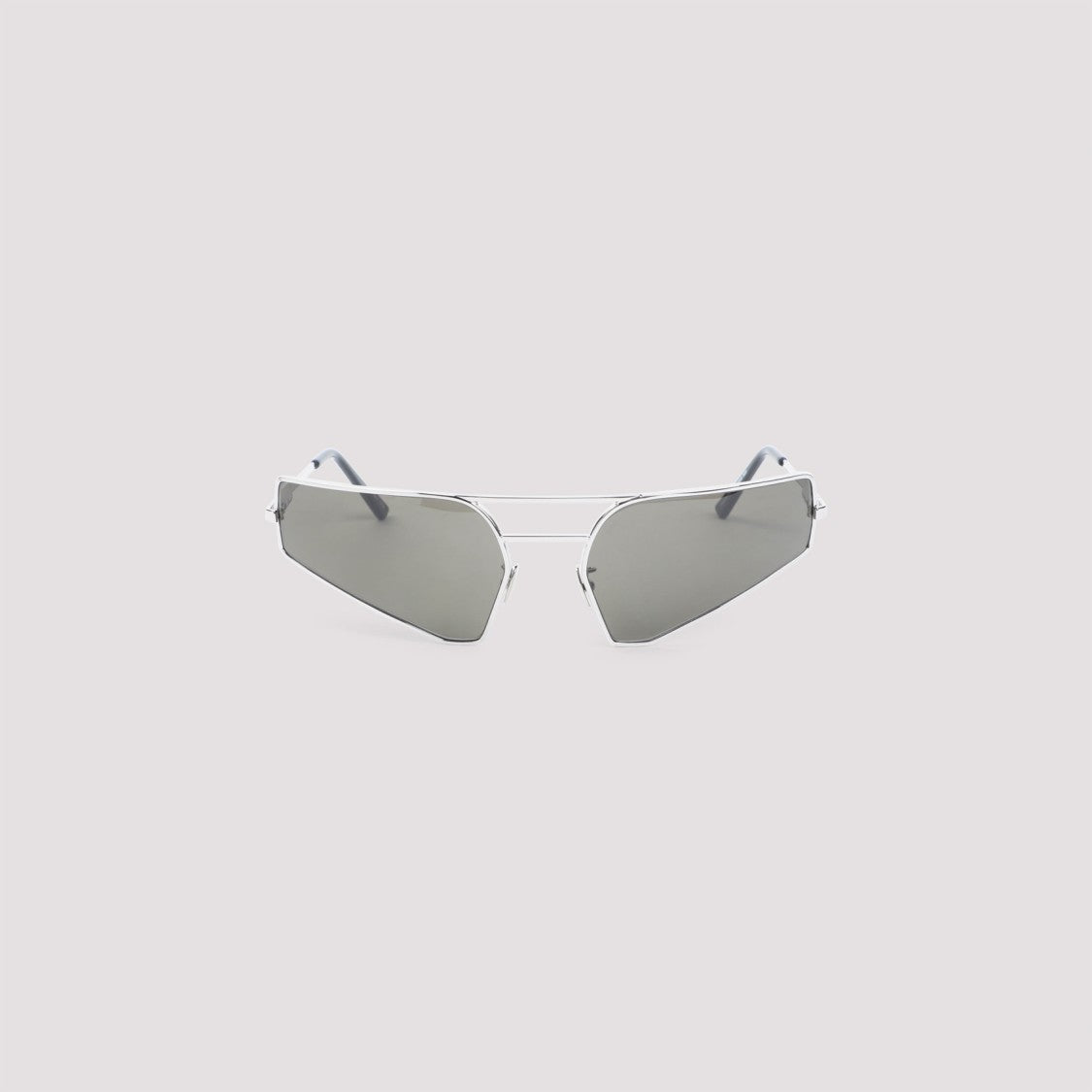Rick Owens Geometric Metallic Sunglasses