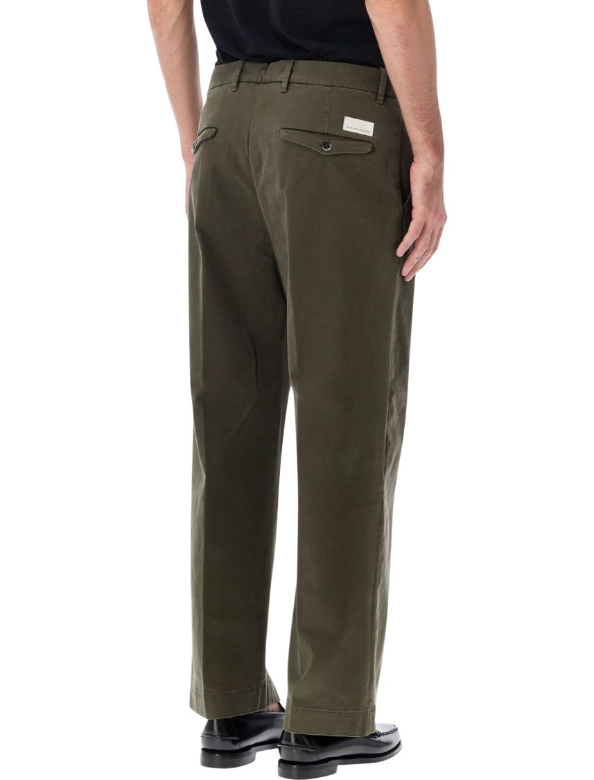 Nine In The Morning Apollon Mid-Rise Straight-Leg Casual Pants