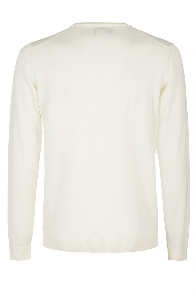 Roberto Collina Crew Neck Merino Wool Sweater