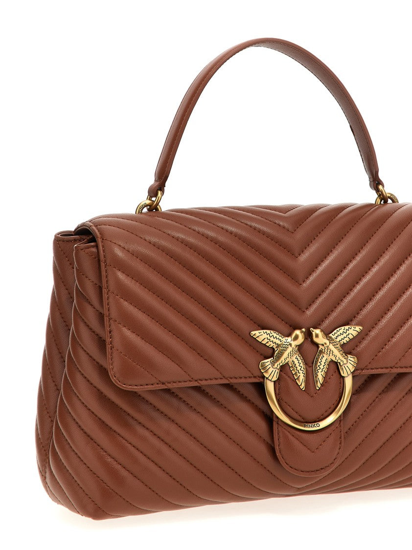 Pinko 'Big Lady Love Bag Puff Chevron' Handbag