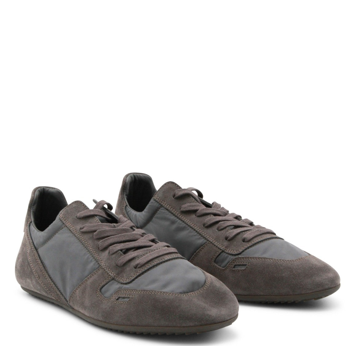 Rick Owens Low-Profile Sneakers With Smooth