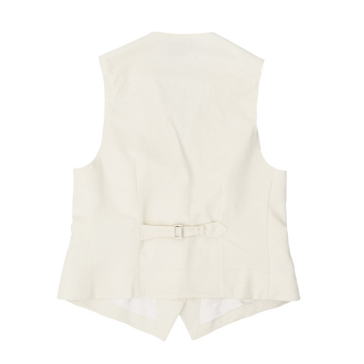 Officine Generale Classic Waistcoat With Fabric-Covered Buttons